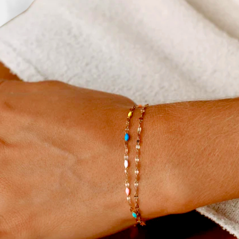 Virelle-Virelle | Damesarmband – Fijn kralen-design, verstelbare sluiting