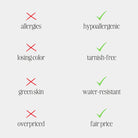 Virelle-Virelle | Damesarmband – Stalen paperclip-schakel, verstelbare sluiting