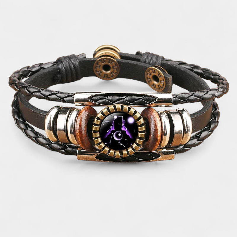 Virelle-Virelle | Damesarmband – Vintage geïnspireerde sterrenbeeld-bedel, fijne schakel