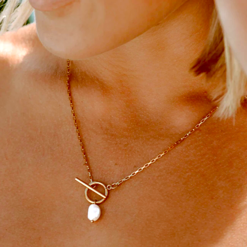 Virelle-Virelle | Damesketting – Parellenkraal met sierlijke sluiting