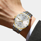 Virelle-Virelle | Heren Horloge – RVS Kalender, Dateweergave
