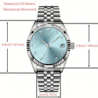 Virelle-Virelle | Heren Horloge – Staal Automatisch, Waterdicht