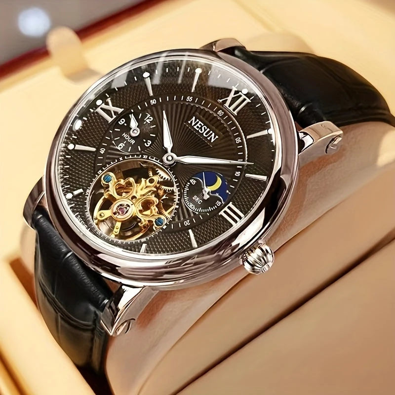 Virelle-Virelle | Heren Mechanisch Horloge – RVS Kast, Dialthrough