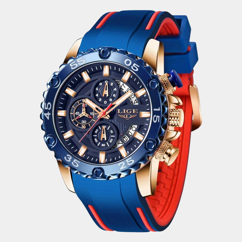 Virelle-Virelle | Heren Sporthorloge – Zinc Alloy Glow Dial, Chrono