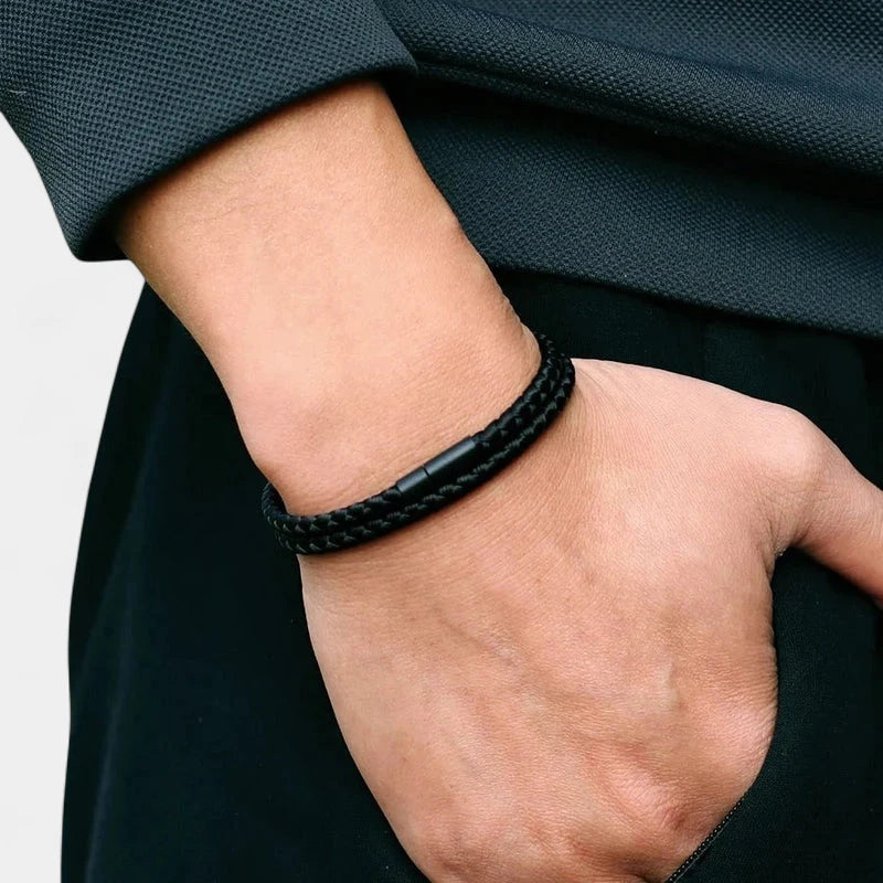 Virelle-Virelle | Unisex Armband – Gecoat Touw, Duurzaam & Casual Design