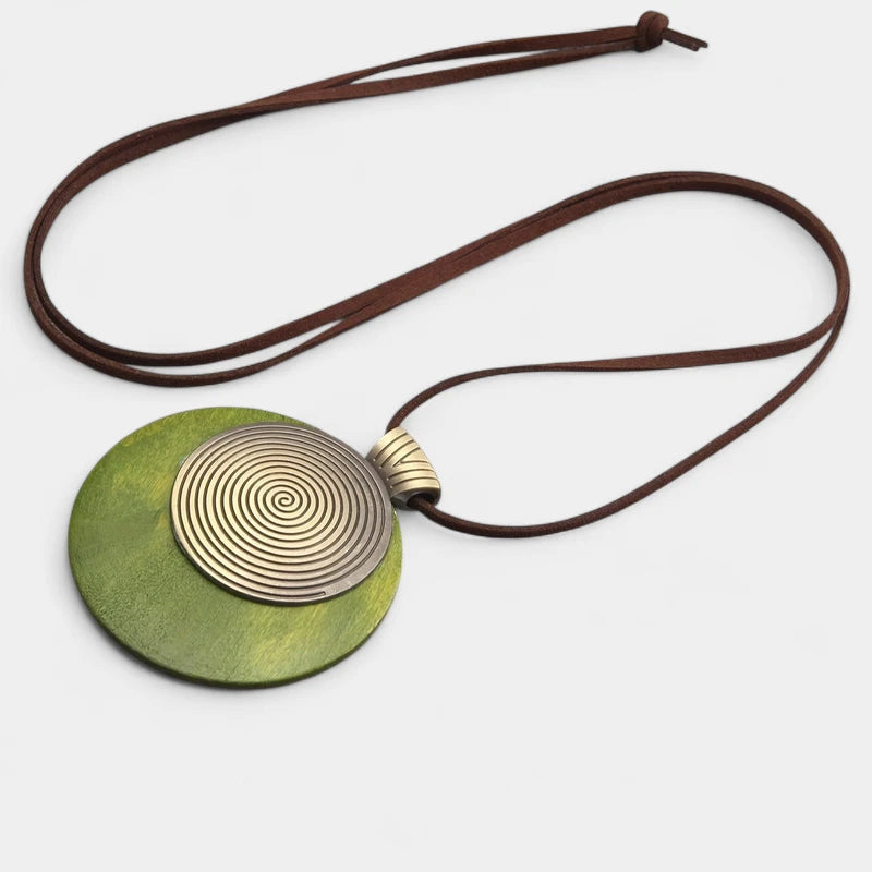 Virelle-Virelle | Unisex Ketting – Retro Hanger, Boheemse Etnische Stijl, Lange Trui Ketting, Veelzijdig Geschenk