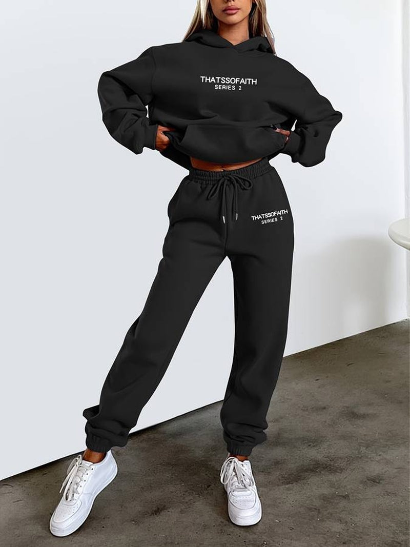 Virelle Women Set Norah Comfortabele Jogging Set Dames | Hoodie en Joggingbroek | Duurzaam Polyester in Diverse Kleuren