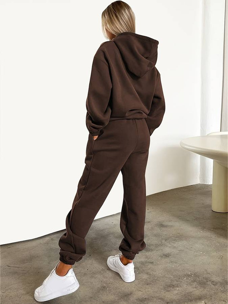 Virelle Women Set Norah Comfortabele Jogging Set Dames | Hoodie en Joggingbroek | Duurzaam Polyester in Diverse Kleuren