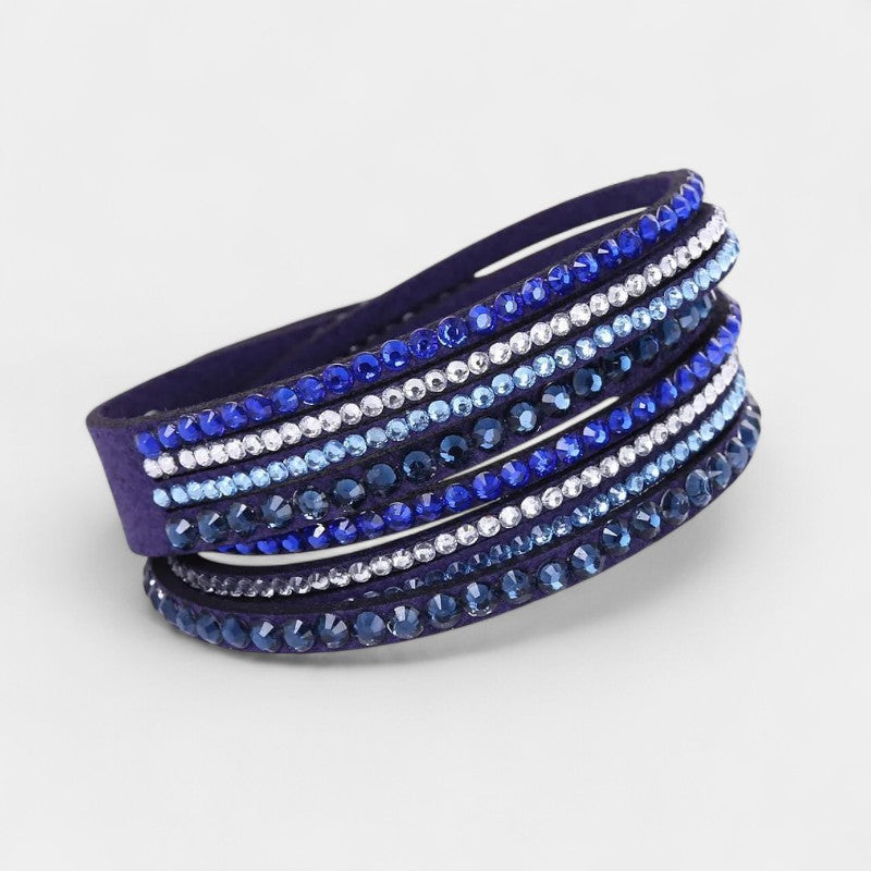  Virelle-Fashion Unisex Bracelet All-year-Virelle Armband - Multi-layer rhinestone band met elegante uitstraling